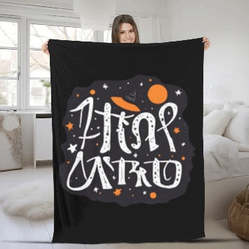 Discover Astro Halloween Fleece Blankets