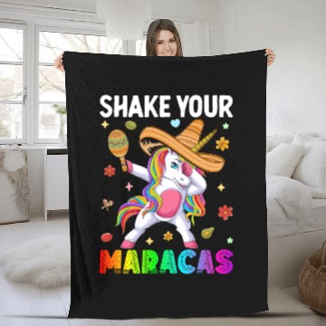 Discover Cinco De Mayo Irish Fleece Blankets