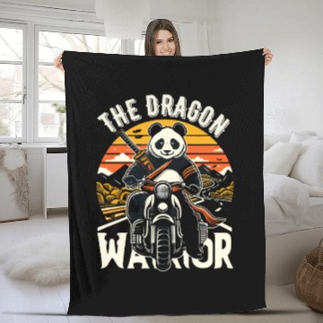 Discover The dragon warrior | Kung Fu Panda Fleece Blankets
