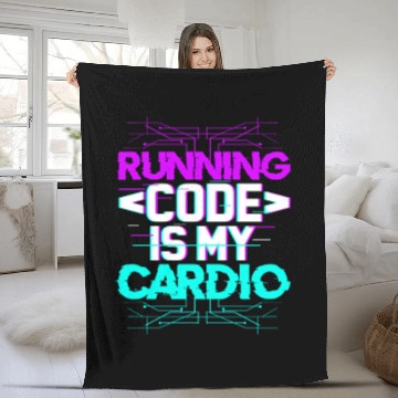 Discover Software Developer Gift for Computer Skills I Fleece Blankets