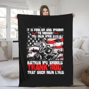 Discover MEMORIAL DAY Fleece Blankets