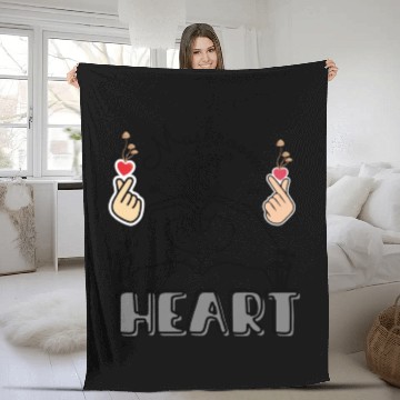 Discover Mushroom in my Heart Fleece Blankets
