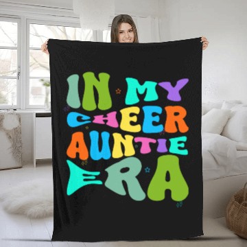 Discover In My Cheer Auntie Era Fleece Blankets