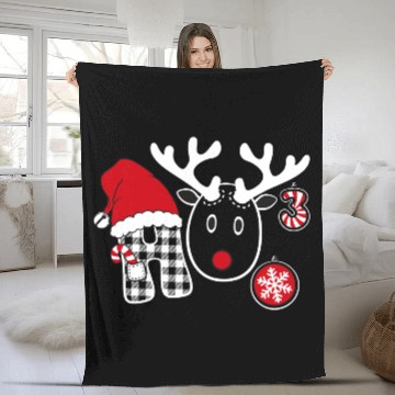 Discover ugly christmas ho ho ho sweater Fleece Blankets