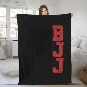 Discover Brazilian Jiu Jitsu Gorilla Head Bjj Gift Fleece Blankets