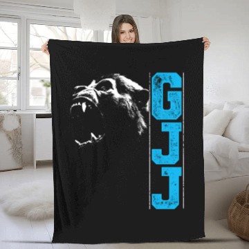 Discover Guerilla Jiu Jitsu Gorilla Head Bjj Gift Fleece Blankets