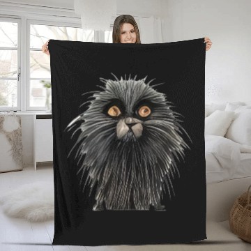 Discover Cartoon monster character Fleece Blankets