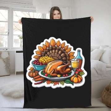 Discover Grateful Gatherings| Embracing the Spirit of Famil Fleece Blankets