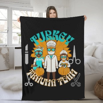 Discover Turkey Trauma Team 1 Fleece Blankets