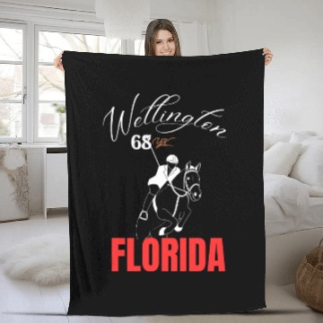 Discover Wellington Florida Fleece Blankets