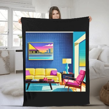 Discover Summer Afternoon Fleece Blankets