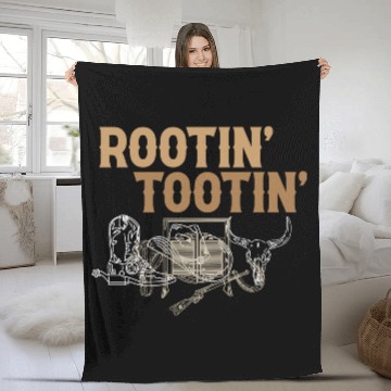 Discover Country Cowboy God Grant Me The Serenity Rootin Fleece Blankets