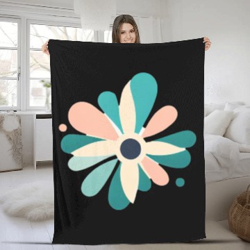 Discover Colorful Sunflower Fleece Blankets