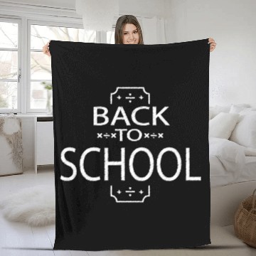 Discover Only Back To School Fleece Blankets