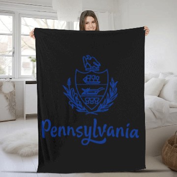 Discover Show off your colors Pennsylvania Fleece Blankets