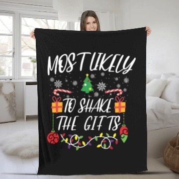 Discover Most likely to Christmas Family Matching Fleece Blankets