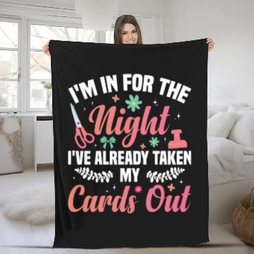 Discover Cardmaker Scrapbooking Cardmaking Kits for Adults Fleece Blankets