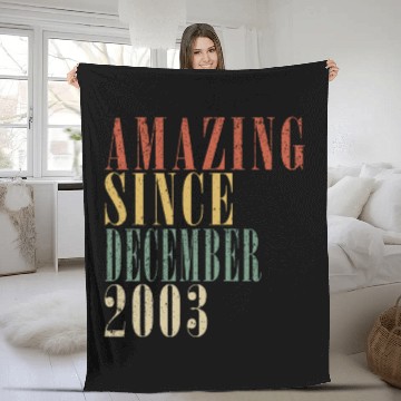 Discover December 2003 Anniversary December 2003 December Fleece Blankets