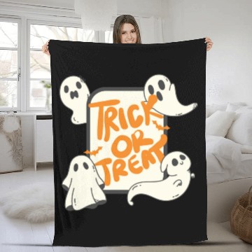 Discover Trick or Treat Fleece Blankets