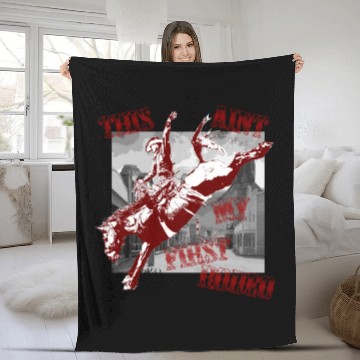 Discover This Ant My First Rodeo Fleece Blankets