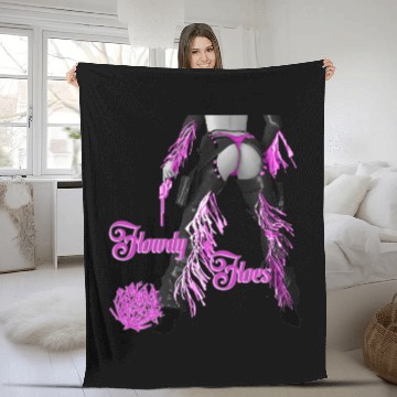 Discover Howdy Hoes Fleece Blankets