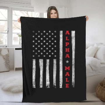 Discover Patriotic American US Flag Fleece Blankets