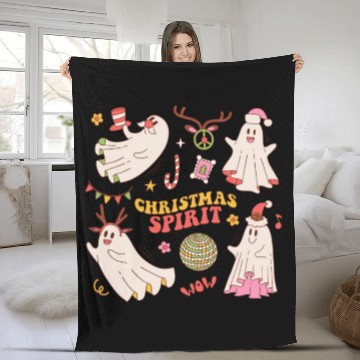 Discover CHRISTMAS SPIRIT Fleece Blankets