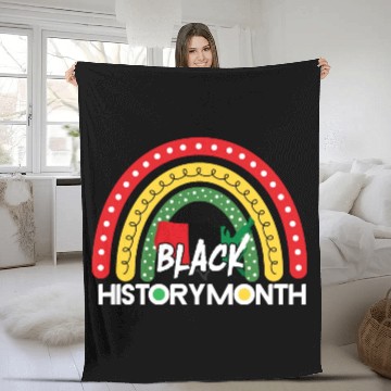 Discover black history month Fleece Blankets