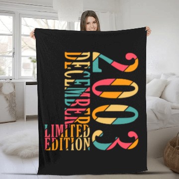 Discover December 2003 Anniversary December 2003 December Fleece Blankets