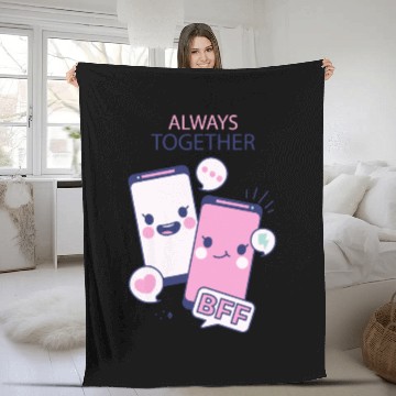 Discover BEST FRIENDS FOREVER Fleece Blankets