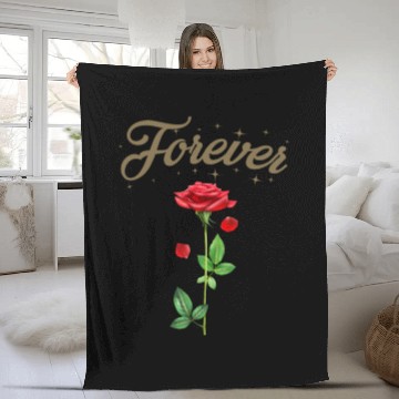 Discover best friend for 3 - forever Fleece Blankets