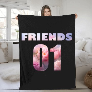 Discover best friends for 3 - Friends Fleece Blankets