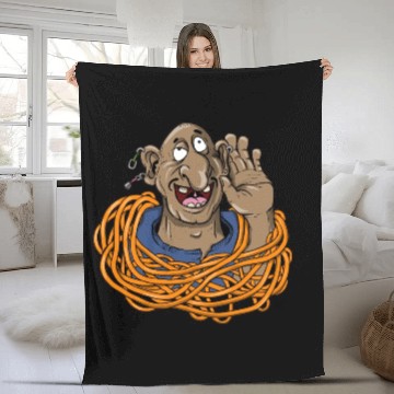 Discover Pirate with Rope Fleece Blankets
