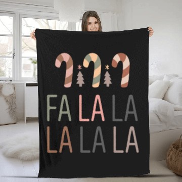 Discover Fa La La La La La Fleece Blankets