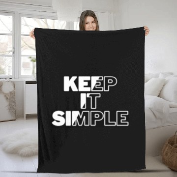 Discover keep it simple Fleece Blankets