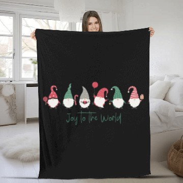 Discover Joy to the world Fleece Blankets