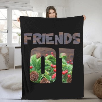 Discover best friends for 3 - FRIENDS Fleece Blankets
