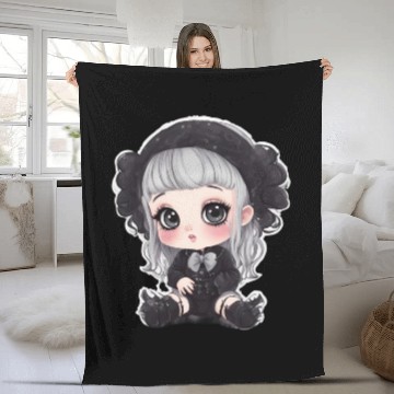 Discover Emo Punk Fleece Blankets
