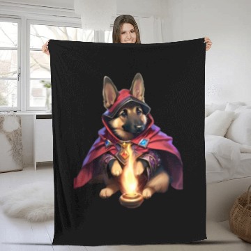 Discover RPG Warlock Fleece Blankets