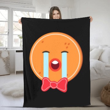 Discover Gingerbread Man Emoticons Crying Out Loudcrying ou Fleece Blankets