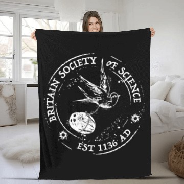 Discover Holy Grail - Britain Society of Science Fleece Blankets