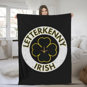 Discover Letterkenny Irish Vintage Fleece Blankets