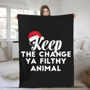 Discover Home alone Fleece Blankets