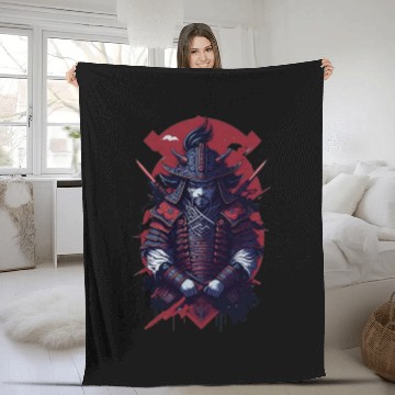 Discover Samurai Fleece Blankets