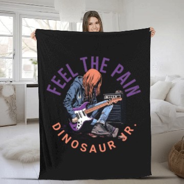 Discover Dinosaur Jr Indie Rock Fleece Blankets