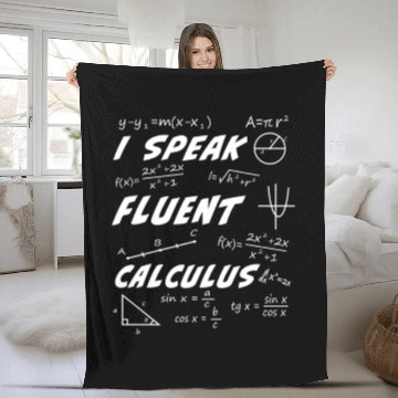 Discover Calculus Pi Day Algebra Geometry Trigonometry Fleece Blankets