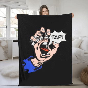 Discover Brazilian Jiu-Jitsu Bjj Tap Hand Fleece Blankets