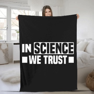 Discover Atheism sayings | Faith atheists gift ideas Fleece Blankets