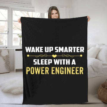 Discover Wake Up Smarter Sleep With A POWER ENGINEER Fleece Blankets