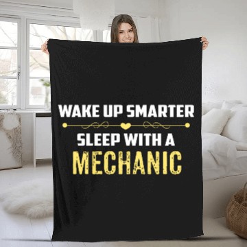 Discover Wake Up Smarter Sleep With A MECHANIC Fleece Blankets